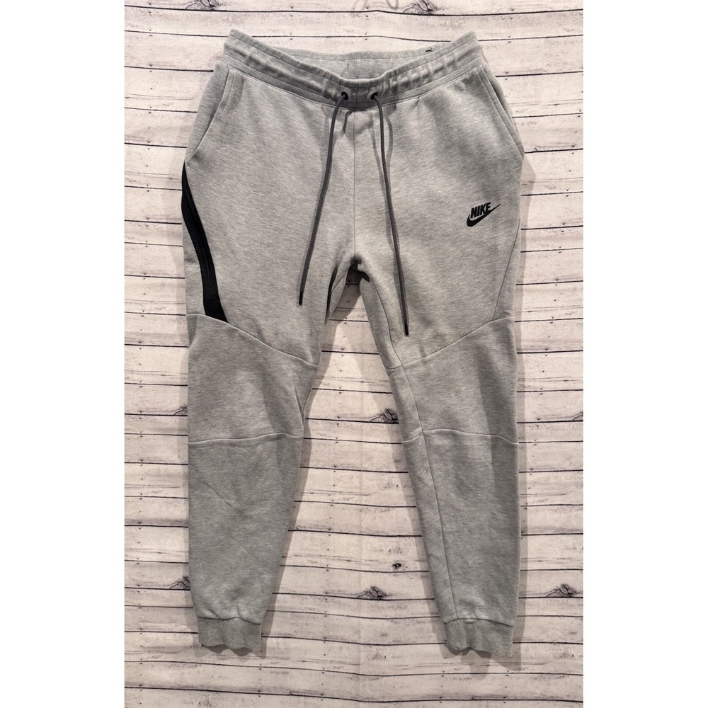 Nike Sportswear Mens Tech Fleece Jogger Pant Sz S Heather Gray Warmup CU4495-063